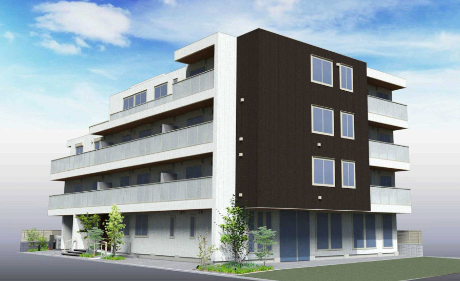 ハニー33の外観パース