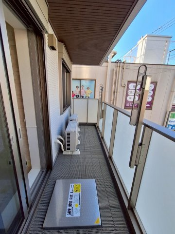 ハニー33のバルコニー