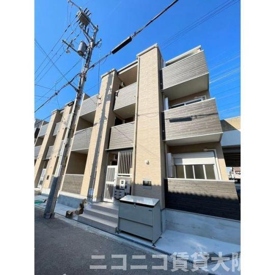 大阪市生野区小路東１丁目のアパートの外観