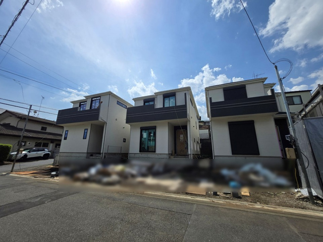【外観：施工例】 | 海老名市杉久保北5丁目　新築戸建て　全3棟 | 耐震等級3×長期優良住宅の確かな安心