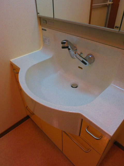 サンコートアクシスの洗面所