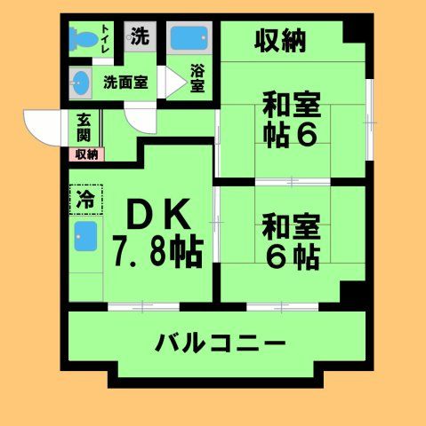 ホワイトハイツの間取り