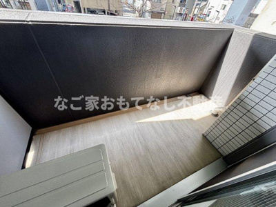 【バルコニー】 | ディアレイシャス浅間町ステーションフロント | ※写真は別号室