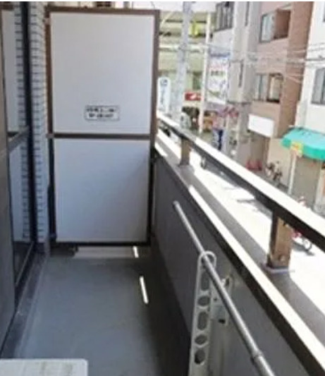 カーサ・フィオーレのバルコニー