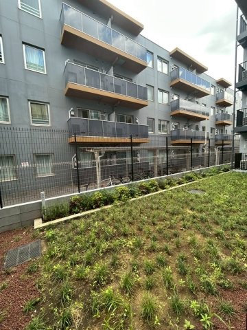 「防音マンション」クリオラモード新江古田サウンドテラスの庭|バルコニーからの眺望です