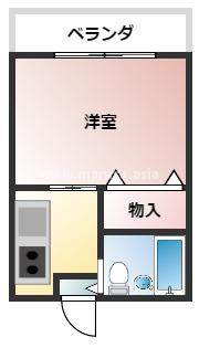 赤木コーポの間取り