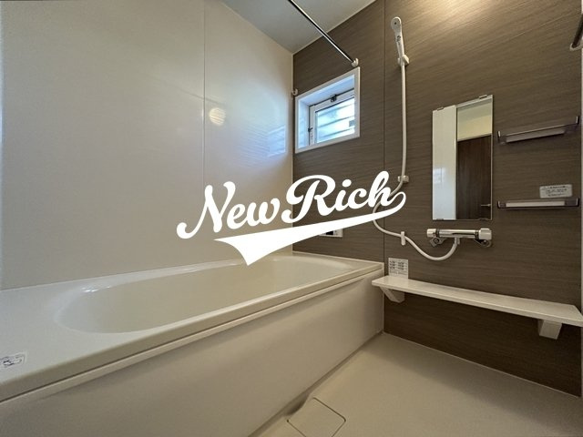 伊勢崎市宮子町のアパートの浴室