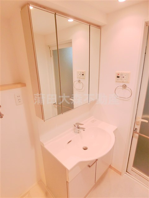 レジデンス新蒲田スクエアの洗面所