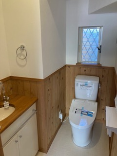 大阪市東淀川区北江口1丁目中古一戸建のトイレ|１階トイレ