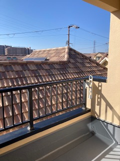 大阪市東淀川区北江口1丁目中古一戸建のバルコニー|３階バルコニー