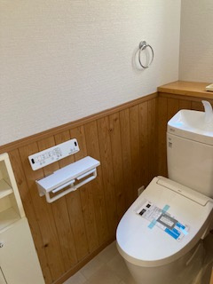 大阪市東淀川区北江口1丁目中古一戸建のトイレ|2階トイレ