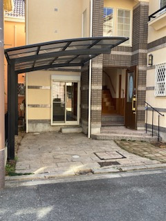 大阪市東淀川区北江口1丁目中古一戸建の駐車場