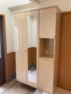 大阪市東淀川区北江口1丁目中古一戸建の玄関|下駄箱