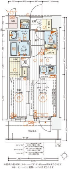 エステムコート新大阪X VIパルスの間取り