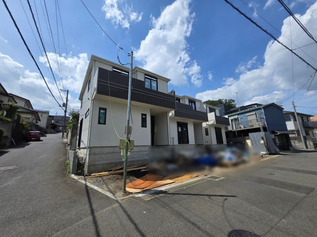 【前面道路含む現地写真】 | 海老名市杉久保北5丁目　新築戸建て　全3棟 | ※令和8年6月下旬に撮影