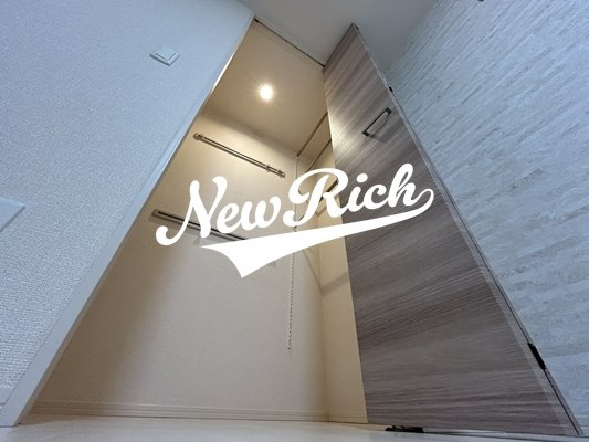 伊勢崎市宮子町のアパートの収納