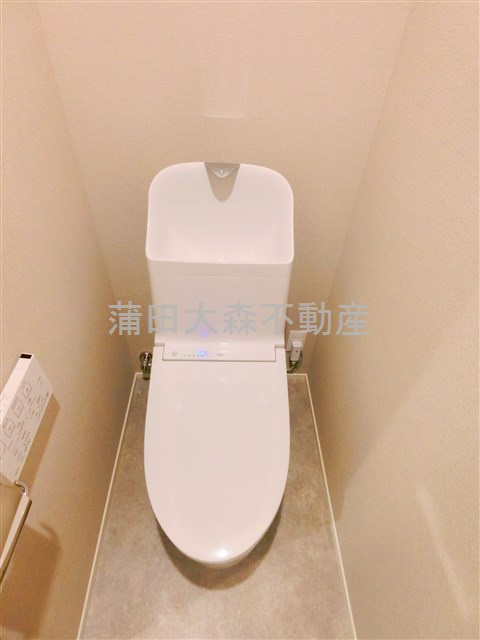 The Aigrette Minami-Kamataのトイレ|トイレ　温水洗浄便座