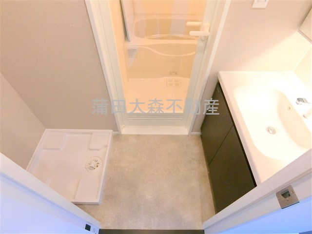 The Aigrette Minami-Kamataの洗面所