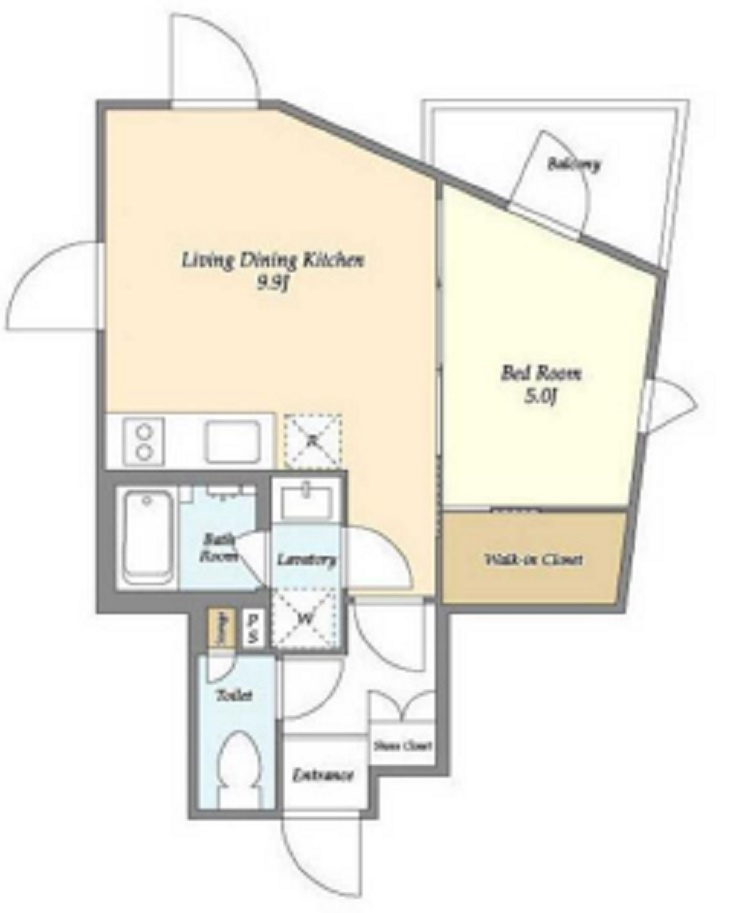 The Aigrette Minami-Kamataの間取り|間取り