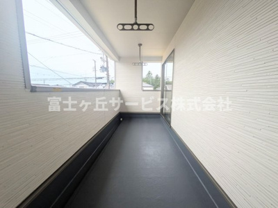 【バルコニー】 | 袋井市月見町 新築一戸建て 1号棟 | バルコニーです
