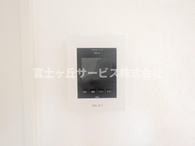 【セキュリティ】 | 袋井市月見町 新築一戸建て 1号棟 | TV付インターホンです