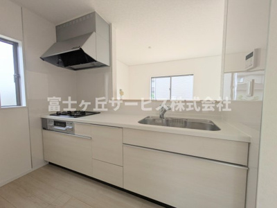 【キッチン】 | 袋井市月見町 新築一戸建て 1号棟 | キッチンです