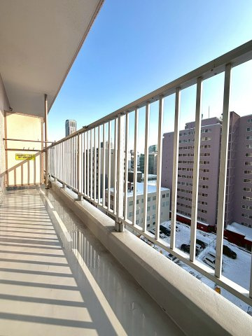 チュリス札幌第2のバルコニー