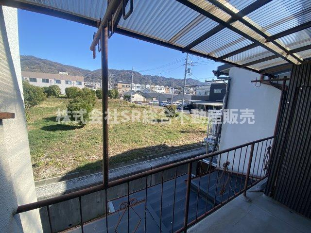 御幸町中古テラスハウスの展望|生駒山が見えます！