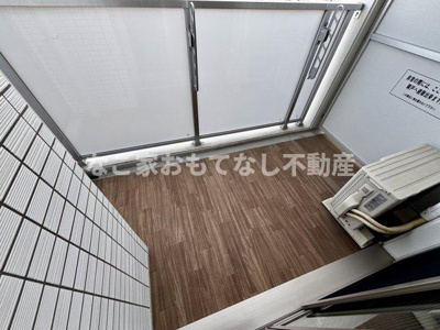 【バルコニー】 | ディアレイシャス浅間町III | ※写真は別号室