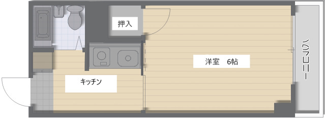 ロビンマンションの間取り