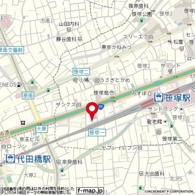 【地図】 | 日神パレステージ笹塚第二