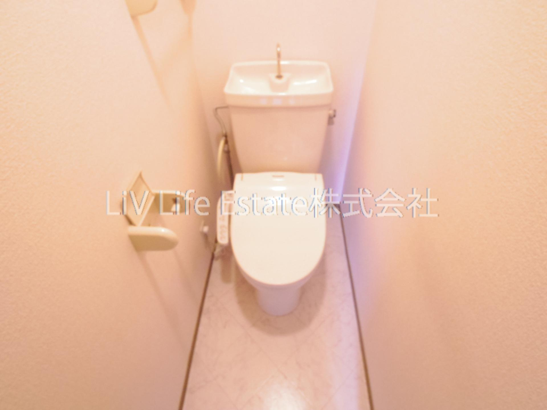 小平市小川町１丁目の賃貸マンションのトイレ