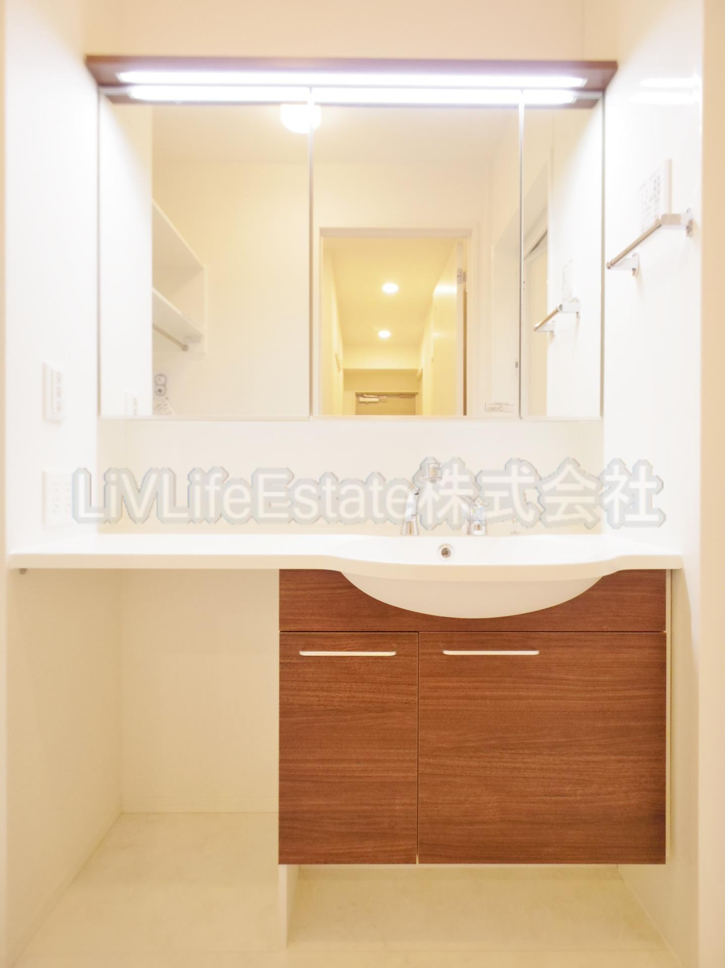 セレーノの洗面所