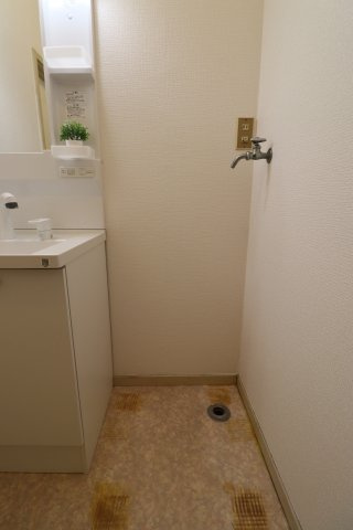 合川ビレッジの設備|洗濯機置き場