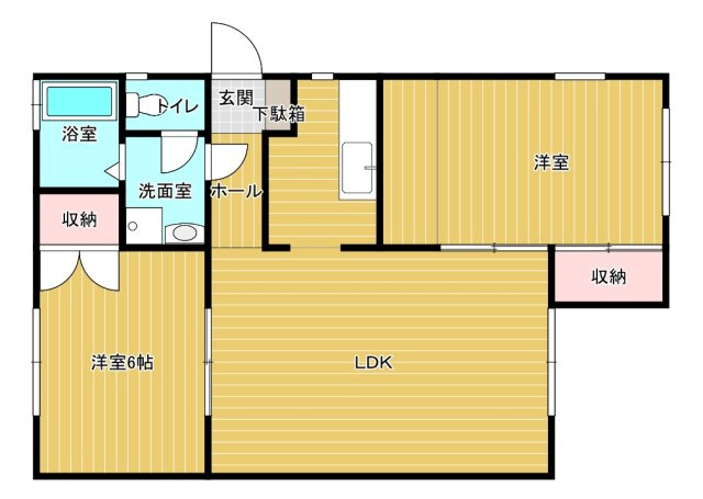 合川ビレッジの間取り