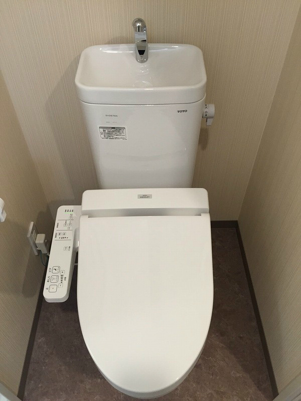 メイクスデザイン入谷のトイレ