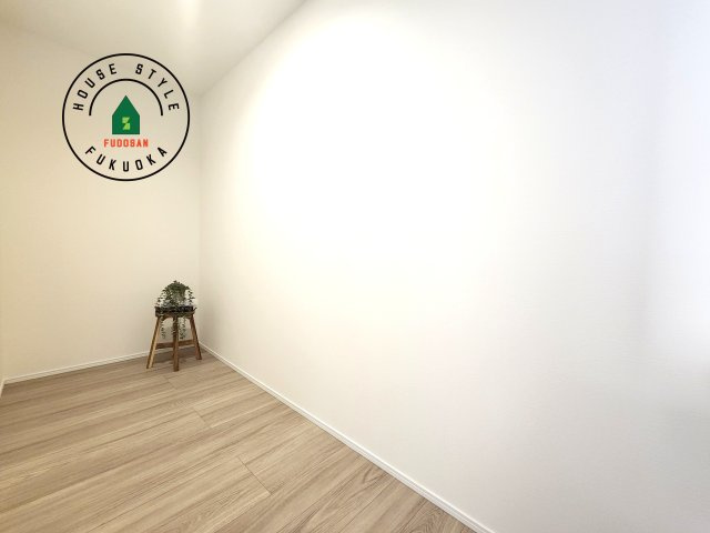 福岡市東区名島3丁目第1-1棟(1号棟)の和室|将来的に、琉球畳を引きまして和室風にすることも可能です。