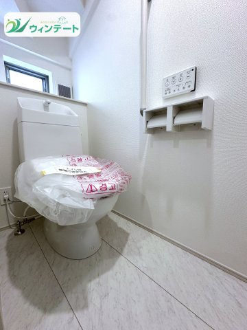 守谷市薬師台7丁目16番　新築戸建のトイレ