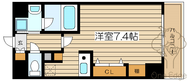 ベルエアーの間取り