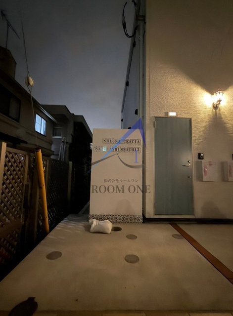 ソルナクレイシア桜新町Ⅱのエントランス|エントランスです。