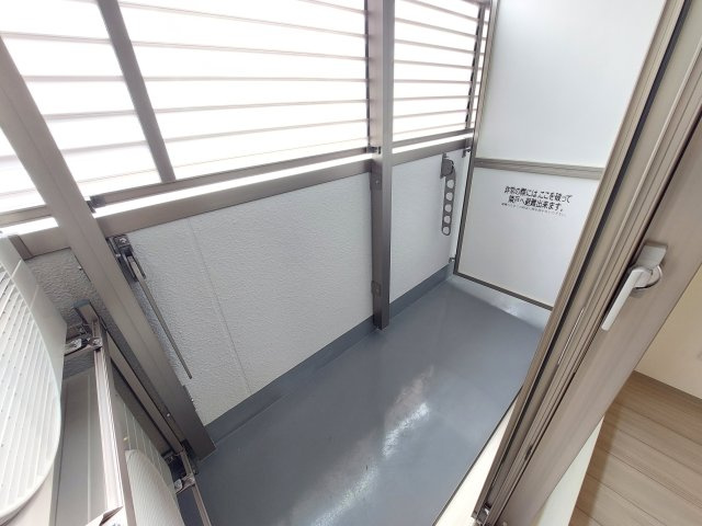PLAZAのバルコニー