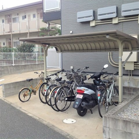 レオパレスリョーヒーナのその他|駐輪場完備