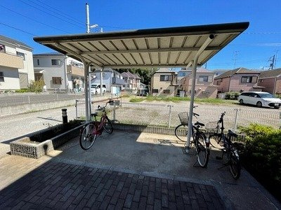 レオパレスタウンアサヒのその他共用部分|駐輪場