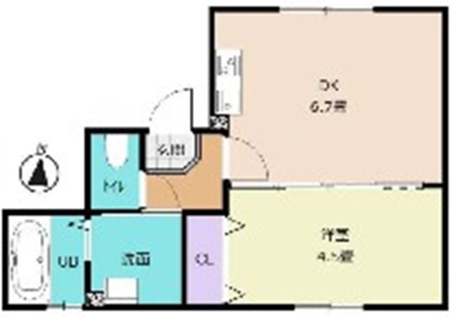 クラウド西宮北口の間取り