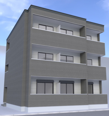 【外観パース】 | GRADUS京成大久保