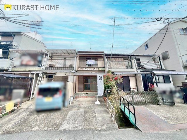 京都市南区久世築山町　中古戸建の前面道路含む現地写真