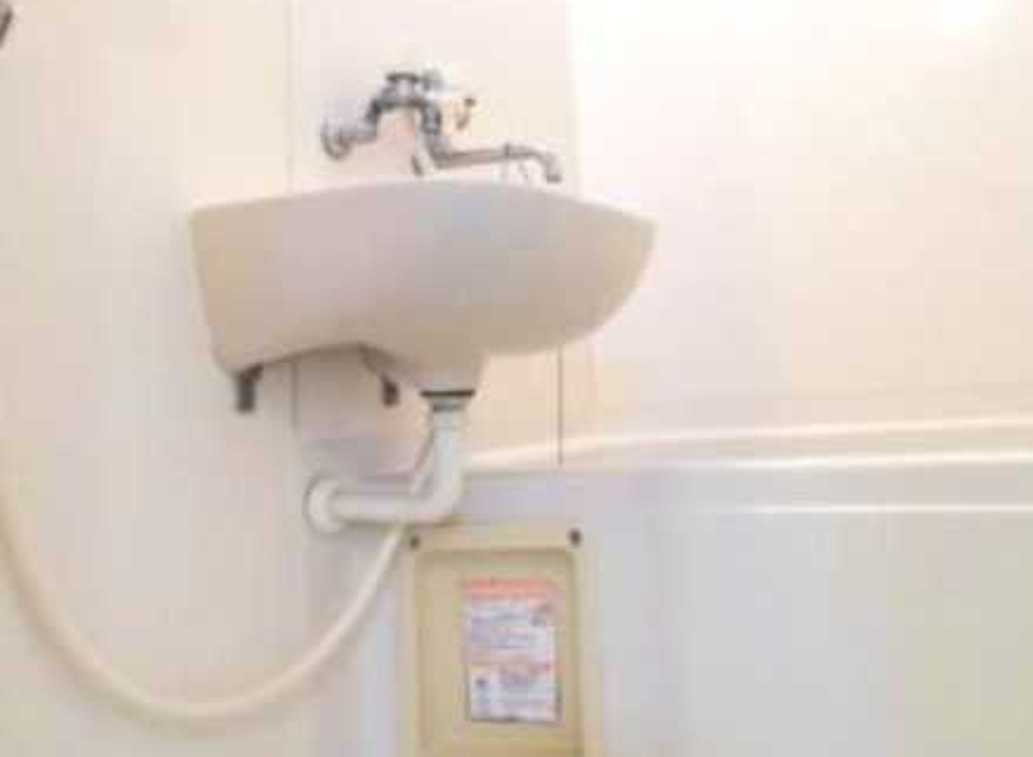 トーリンハイツ桜　角部屋　二人入居相談　最上階の洗面所