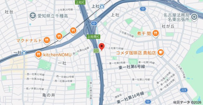 【地図】 | S-RESIDENCE上社南amante