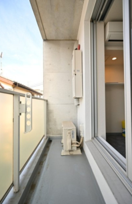 杉並区阿佐谷北３丁目の賃貸マンションのバルコニー