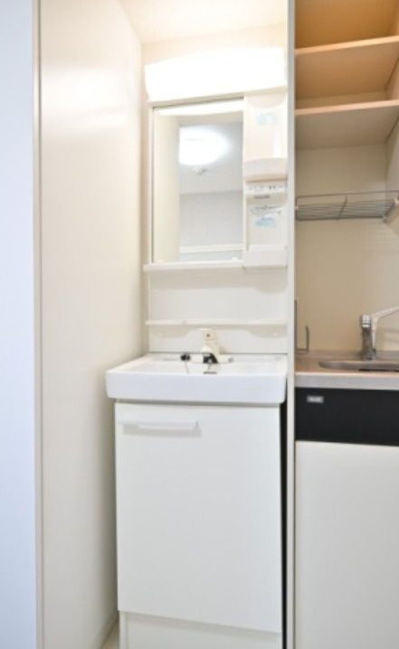 杉並区阿佐谷北３丁目の賃貸マンションの独立洗面台